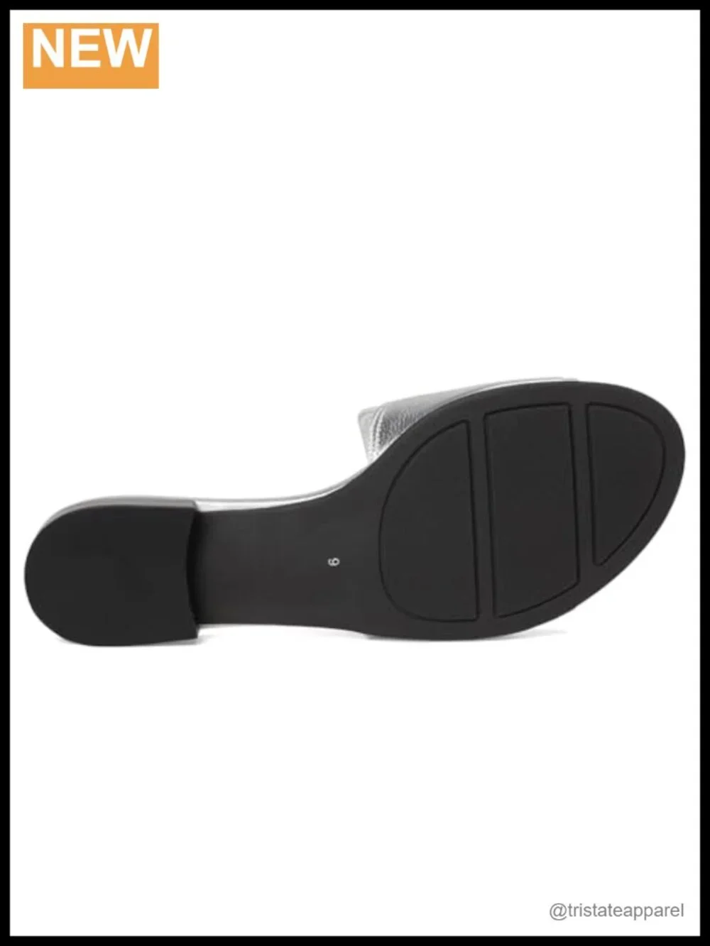 Leather Slingback Slide Sandals Flat Comfort Casual